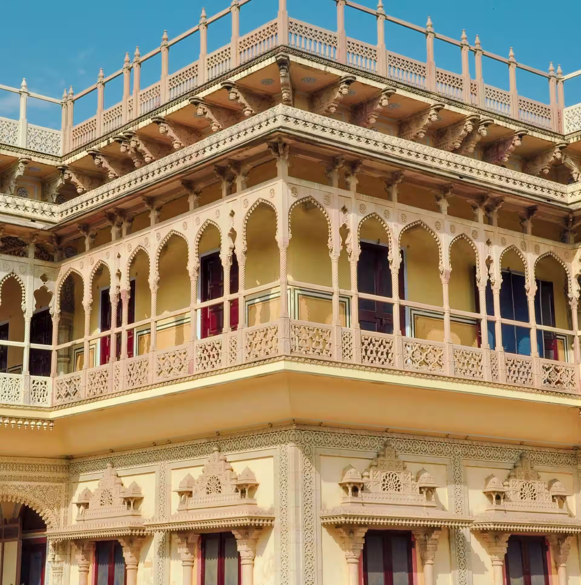 City Palace in Front View