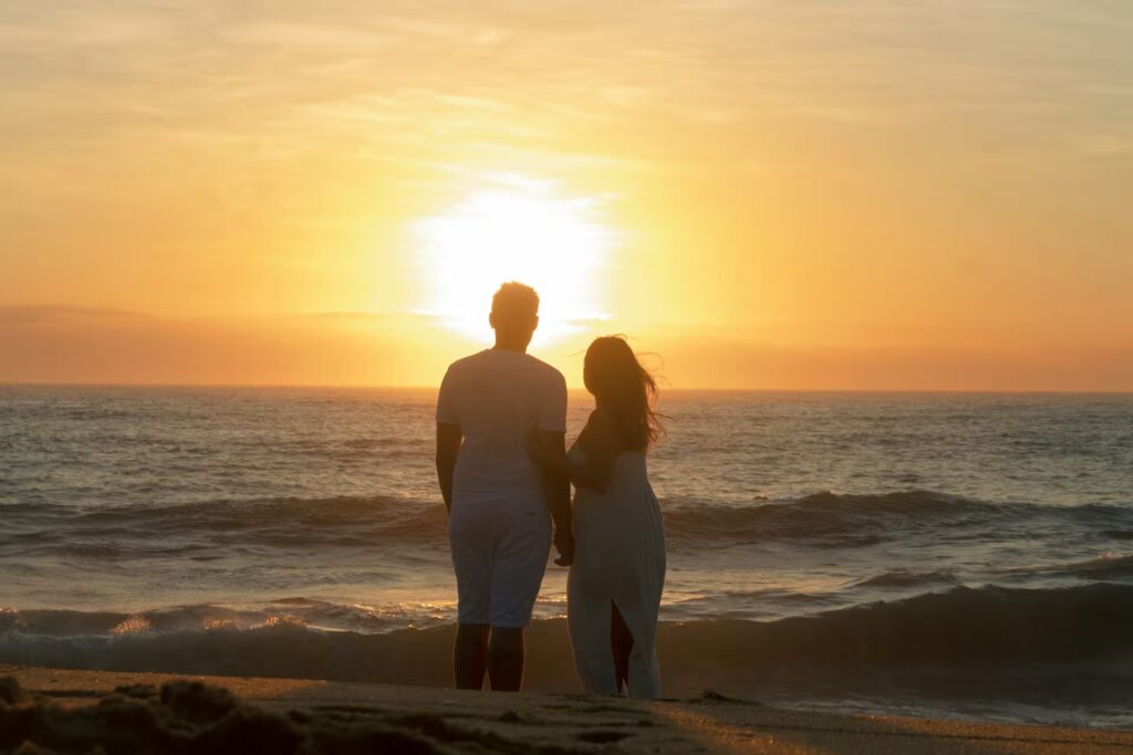 Romantic Couple Sunset Romantic Couple Sunset