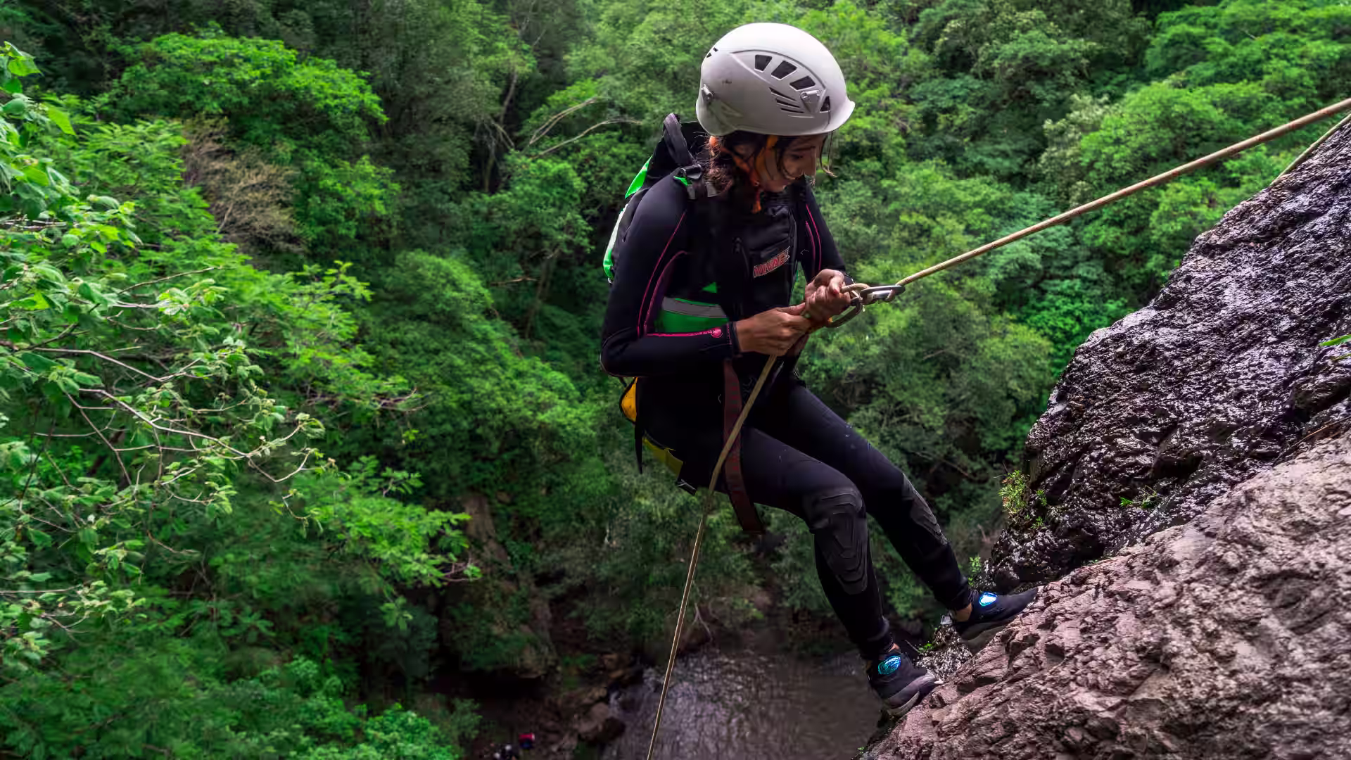 Rock Climbing and Rappelling in munnar Rock Climbing and Rappelling in munnar