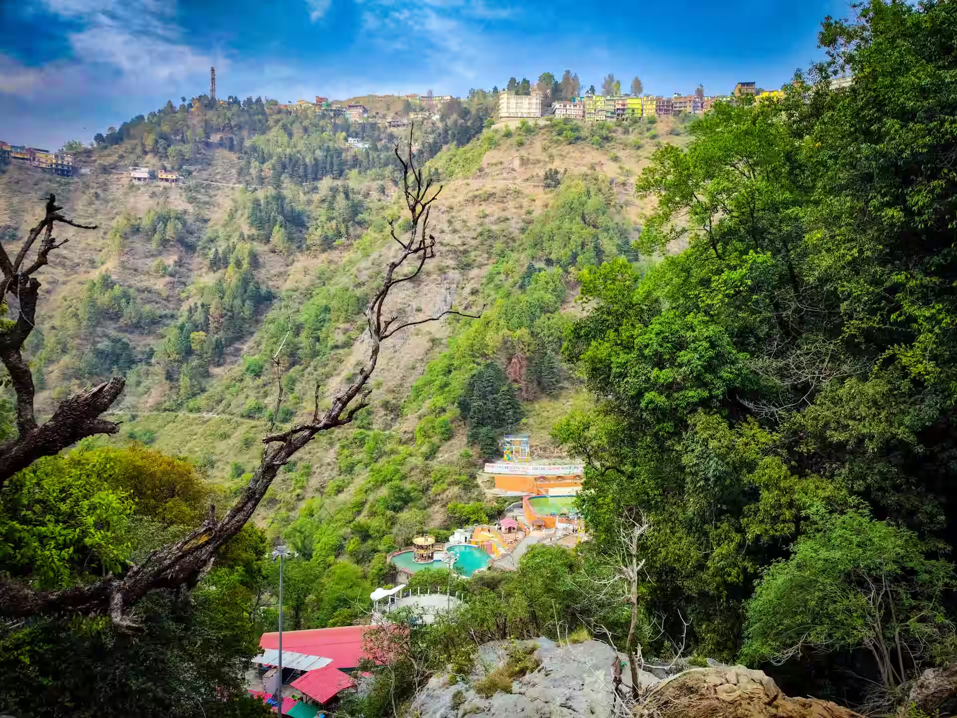 Kempty Falls Hill in Mussoorie