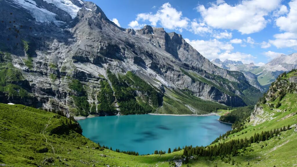 Artificial Lake in Auli Artificial Lake in Auli