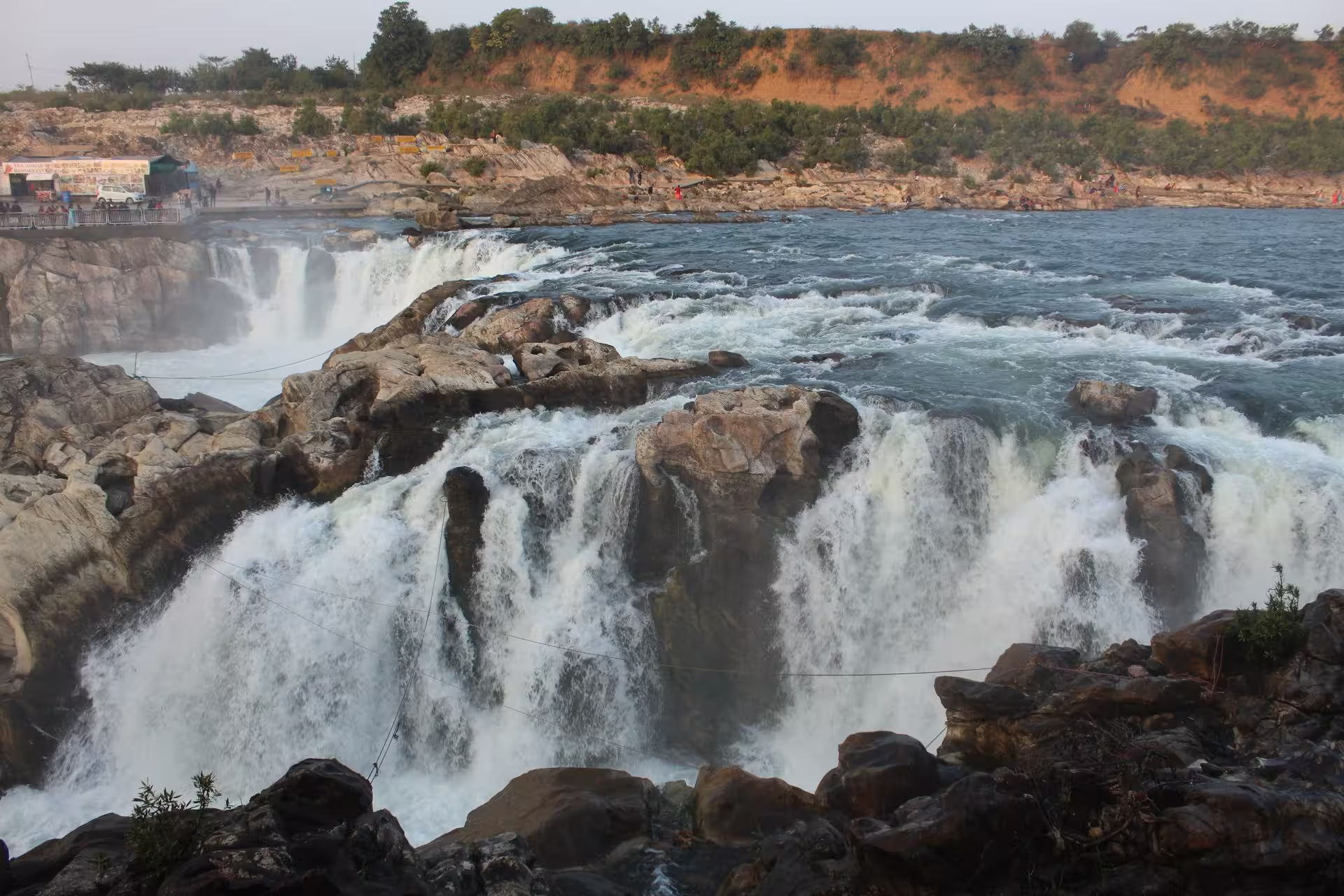 Dhuandhar Waterfall in Bhedaghat