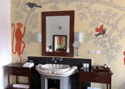 Samode Safari Lodge Hand Wash Area