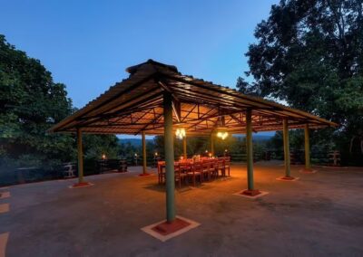 Aranyak Resort Common Seating Area
