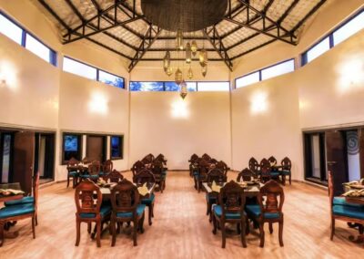 Aranyak Resort Dining Area