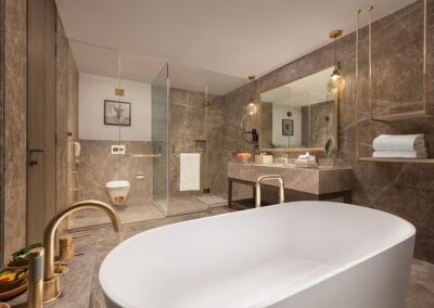 Taj Corbett Resort Bathroom