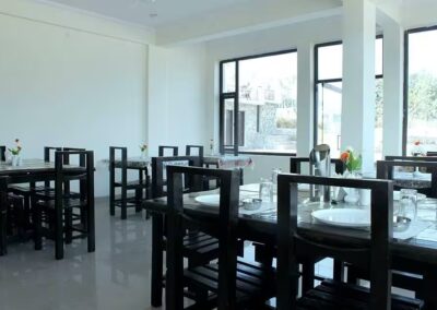 Corbett Jungle Treasure Resort Dining Area