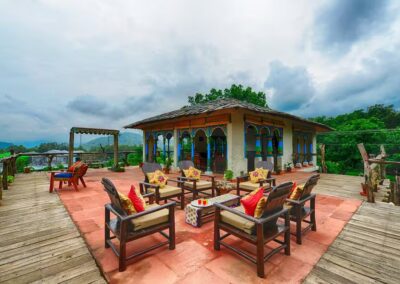 Paatlidun Safari Lodge Exterior Seating