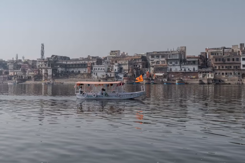 Boat Ride Yamuna River Vrindavan