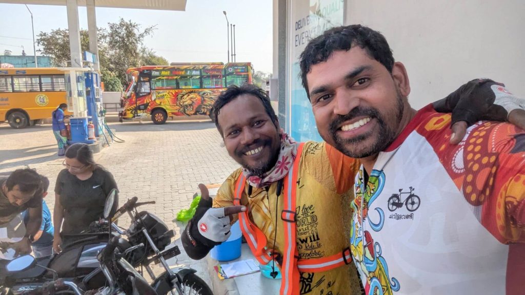 Suman Pillai 400k Jawadhu 2024 Riding Friend Arun 2