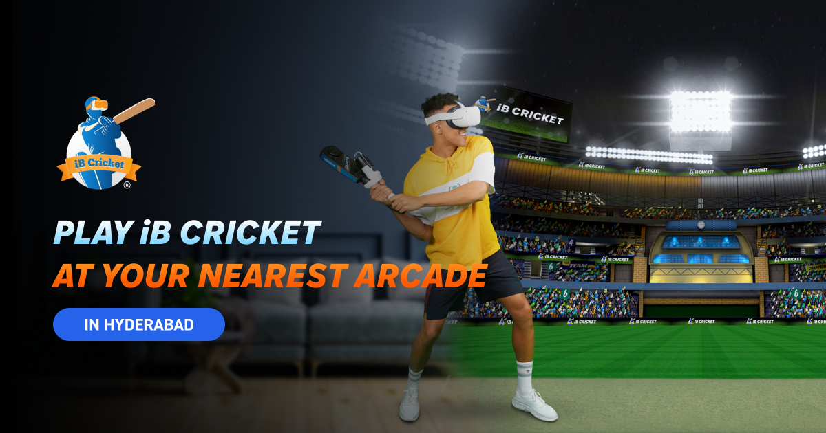 Play iB Cricket at your Nearest Arcade in Hyderabad