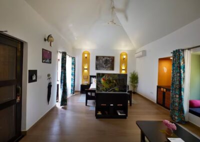 Tathastu Kanha Cottage Interior