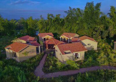 Aranyak Resor Kanha Arial View