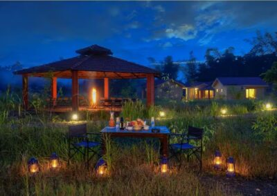 Aranyak Resor Kanha Open Area