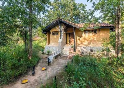 Kanha Earth Lodge Front View