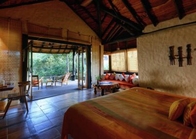 Kanha Earth Lodge Room View