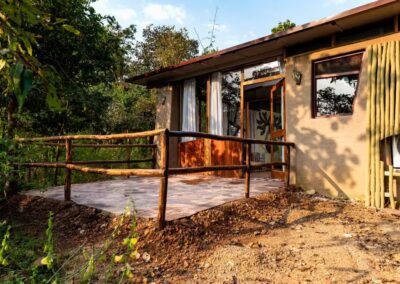 Kanha Jungle Camp Luxury Cottage Balcony