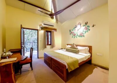 Kanha Jungle Camp Triphala House Bedroom