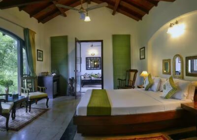 Chitvan Jungle Lodge Living Area