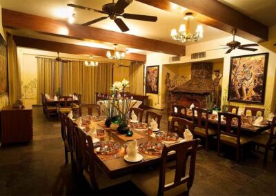 Singinawa Jungle Lodge Dining Area