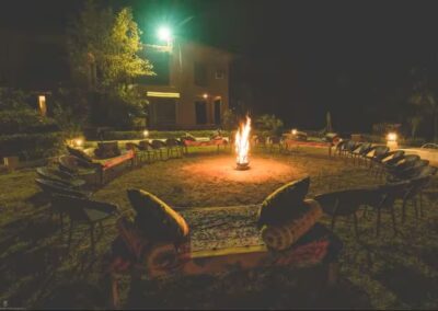 Kusum Resort Kanha Bonefire