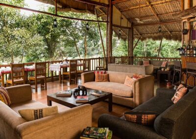 Diphlu River Lodge Lounge Area
