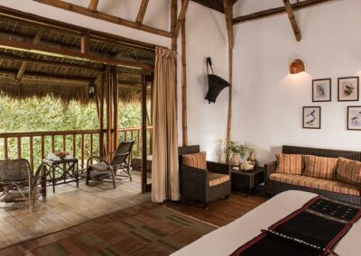 Diphlu River Lodge Cottage Bedroom