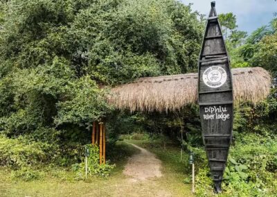 Diphlu River Lodge Entrance