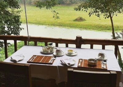 Diphlu River Lodge Dining View