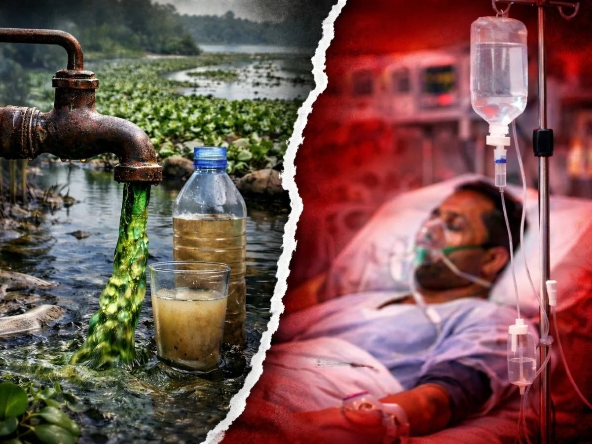 घटती ऑक्सीजन और बढ़ता जलकुंभी का जाल