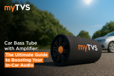 car bass tube with amplifier