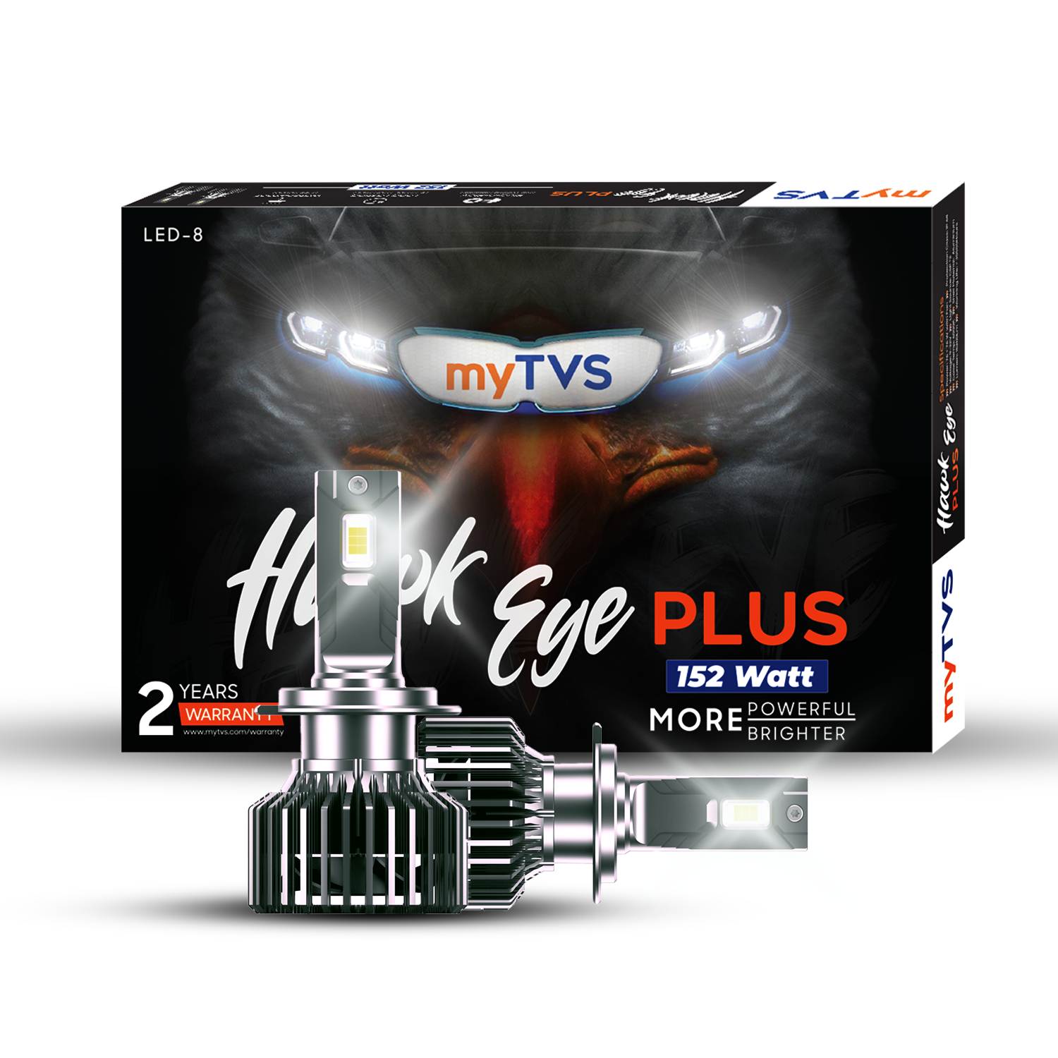 LED8 HB4 152W Light