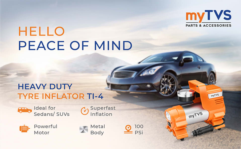 TI-4 Heavy Duty Car Tyre Inflator