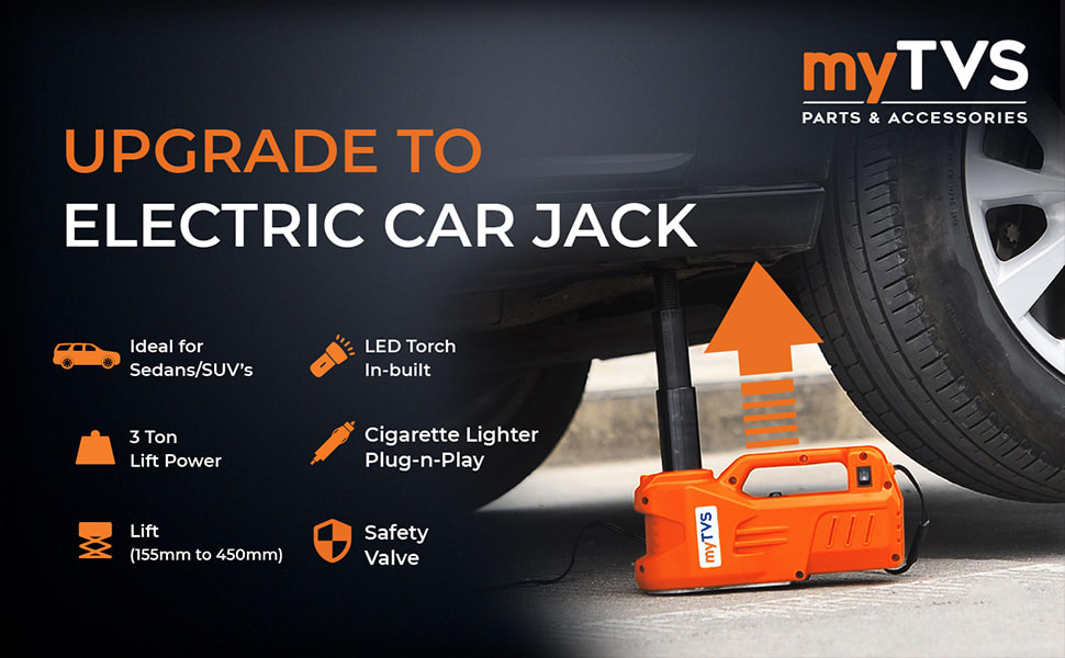 TJ-65 Electronic 3-Ton Car Jack
