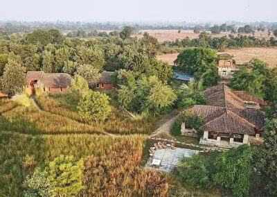 The Sarai at Toria Aerial View