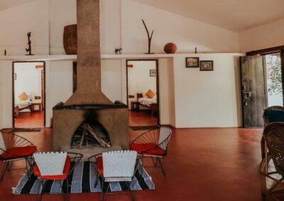 Ken River Lodge Cottage Seating