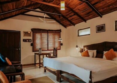 Ken River Lodge Hut Bedroom