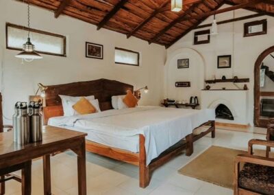 Ken River Lodge Hut Bedroom Interior