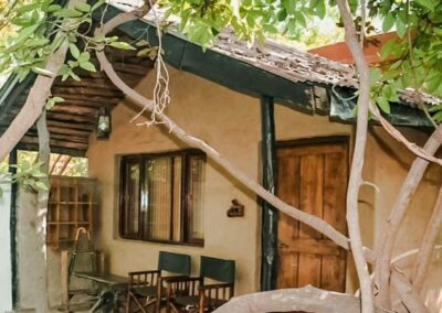 Ken River Lodge Hut Exterior