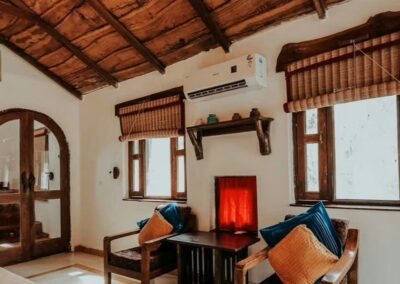 Ken River Lodge Hut Interior