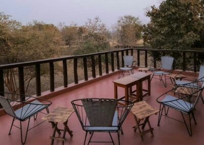 Ken River Lodge Villa Balcony