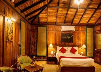 Tendu Leaf Jungle Resort Bedroom Interior
