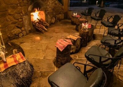 Tendu Leaf Jungle Resort Fire Pit