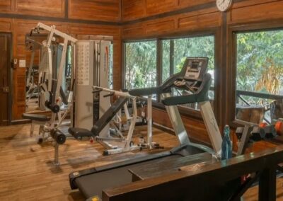Tendu Leaf Jungle Resort Fitness Area