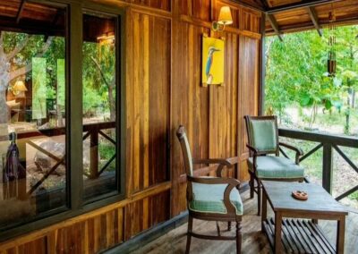 Tendu Leaf Jungle Resort Balcony