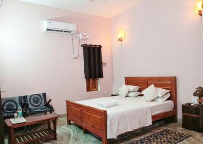 Sadhna Sadan Homestay Bedrrom Interior