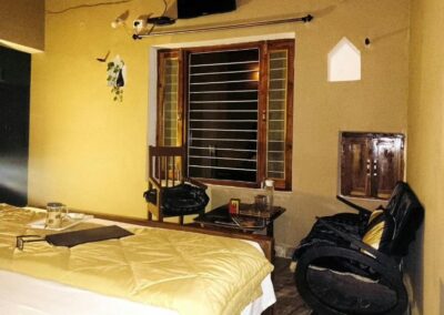Sadhna Sadan Homestay Bedrrom Night View