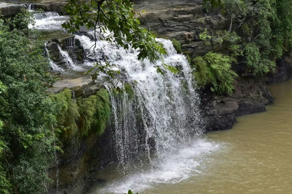 Pandav Falls Lower Cascade View