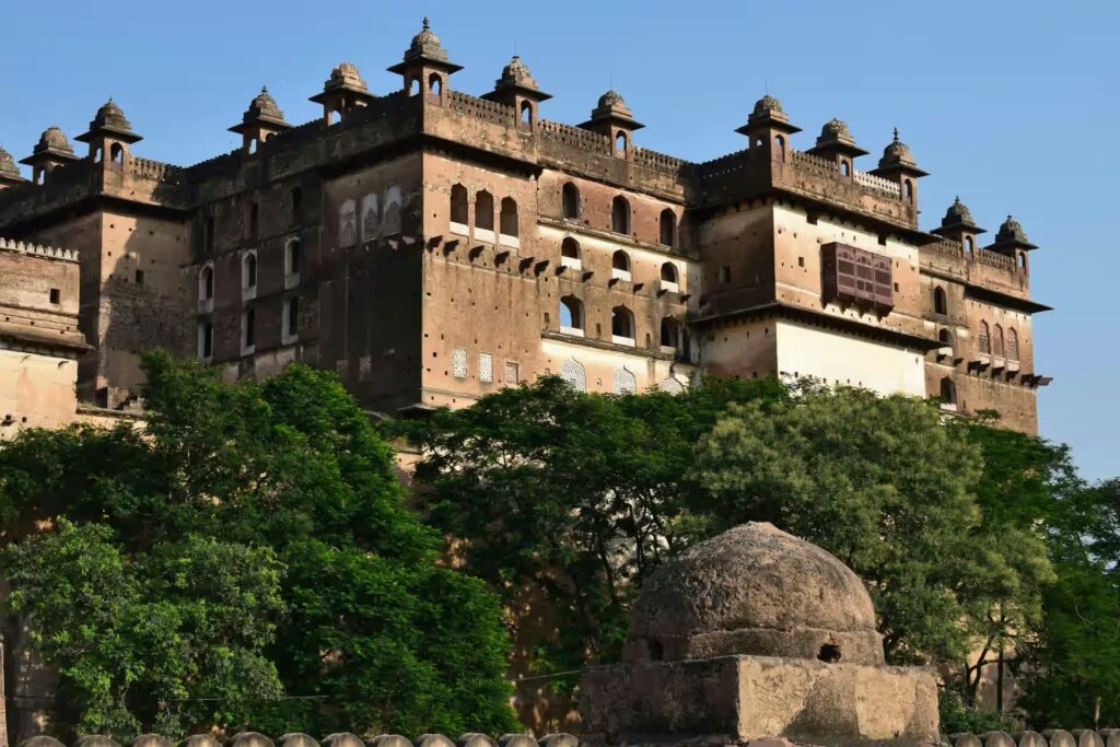 Orchha Fort Complex Hilltop View