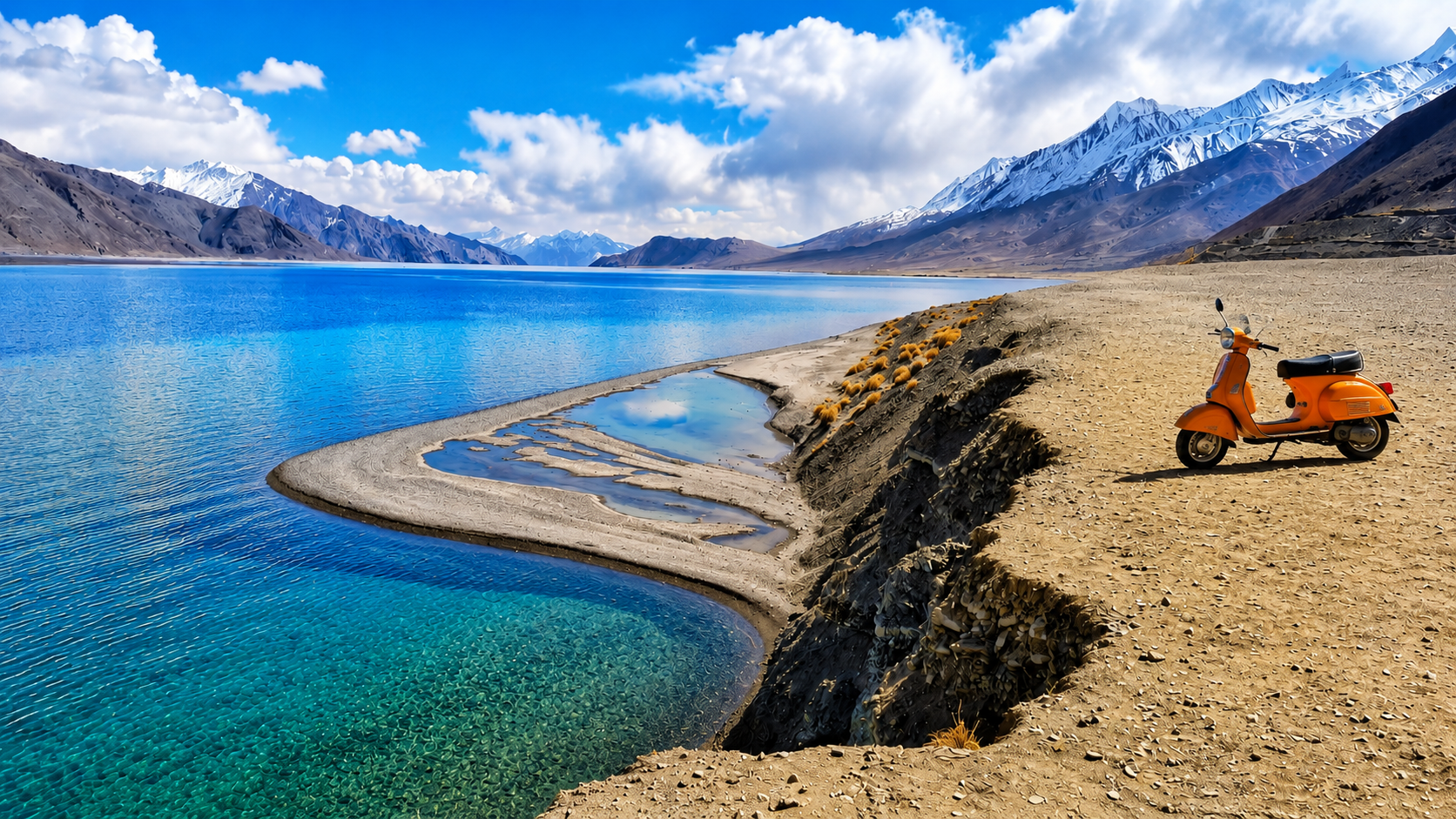 Nubra Valley to Pangong Lake via Shayok